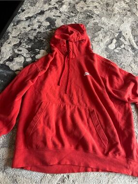 Nike Red Men's Hoodie Sweatshirt